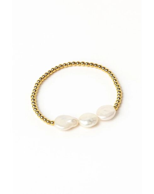 #6 goud/witgouden vergulde armband