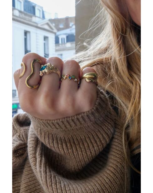 #52 vergoldeter Ring