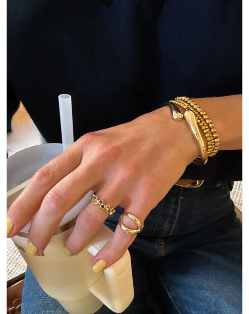 Bracelet plaqué or #1 doré