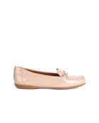 Mocassins en cuir Annytah Moc nude