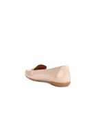 Mocassins en cuir Annytah Moc nude