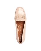 Mocassins en cuir Annytah Moc nude