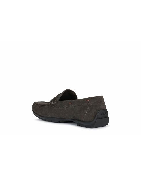 Mocassins en cuir suédé Moner W 2Fit brun moyen