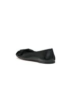 Ballystar zwarte leren ballerina's