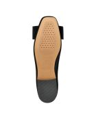 Ballystar zwarte leren ballerina's