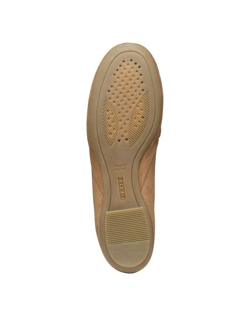 Mocassins en cuir suédé Palmaria cognac