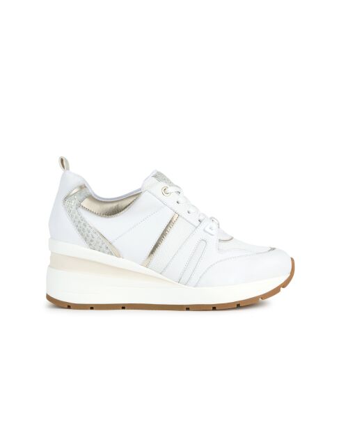 Witte leren sneakers van Zosma