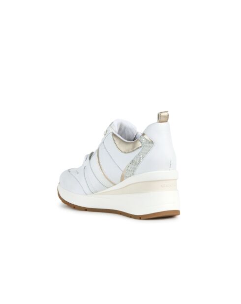 Witte leren sneakers van Zosma