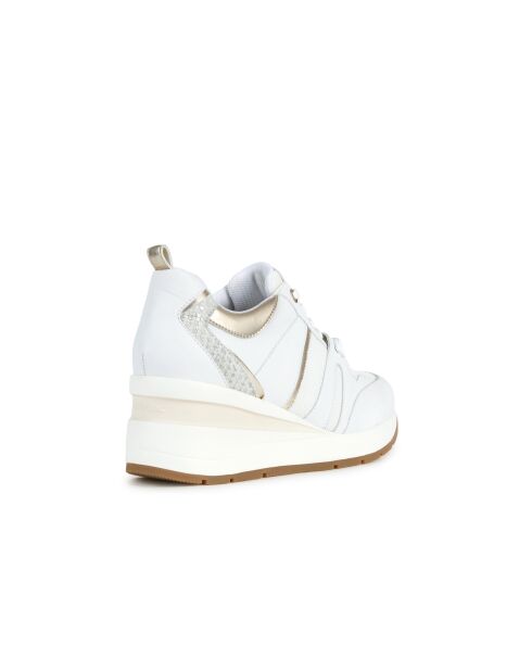 Witte leren sneakers van Zosma