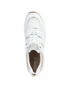 Witte leren sneakers van Zosma
