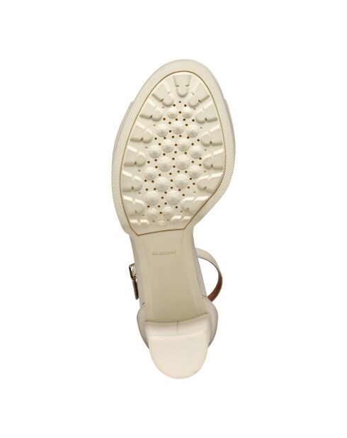 Walk Pleasure 85S leren sandalen in gebroken wit