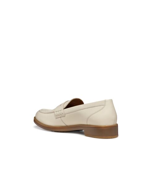 Mocassins en cuir Jaylon 2 papyrus