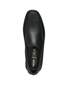 Mocassins en cuir Moner W 2Fit noirs