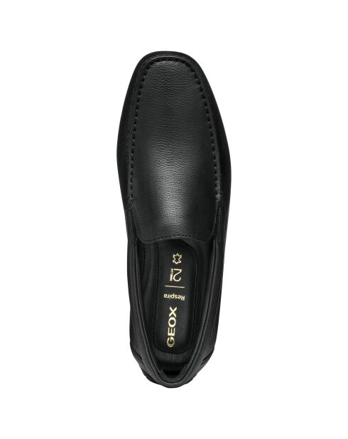 Mocassins en cuir Moner W 2Fit noirs
