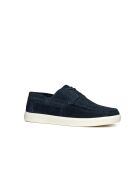 Mocassins en cuir suédé Avola bleu marine