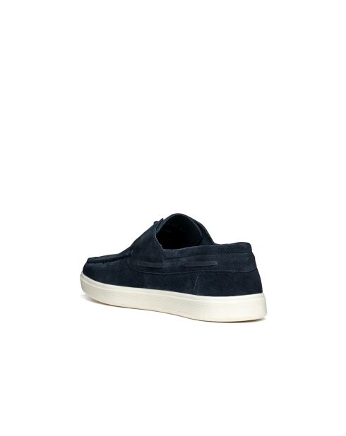 Mocassins en cuir suédé Avola bleu marine