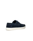 Mocassins en cuir suédé Avola bleu marine