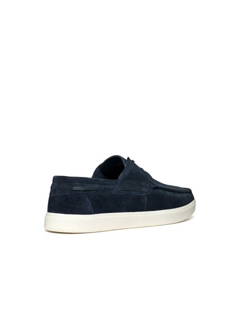 Mocassins en cuir suédé Avola bleu marine