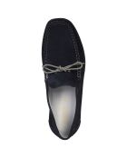 Mocassins en cuir suédé Tivoli bleu marine