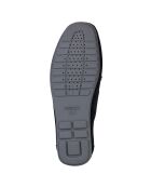 Mocassins en cuir suédé Tivoli bleu marine