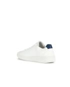 Wit/marineblauwe Magnete sneakers