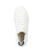 Wit/marineblauwe Magnete sneakers