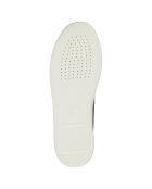 Marineblauwe leren sneakers Regio