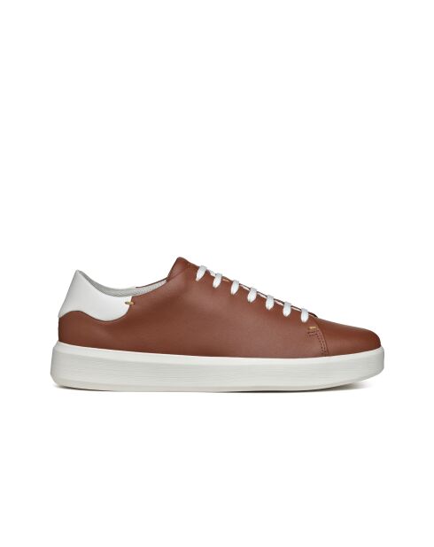 Sneakers Velletri in pelle marrone