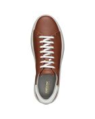 Braune Sneakers aus Velletri aus Leder