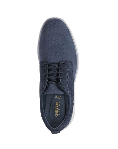 Baskets en cuir suédé Sirmione bleu