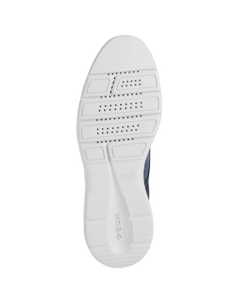 Baskets en cuir suédé Sirmione bleu