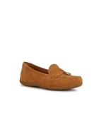 Mocassins en cuir suédé Vega Moc cognac