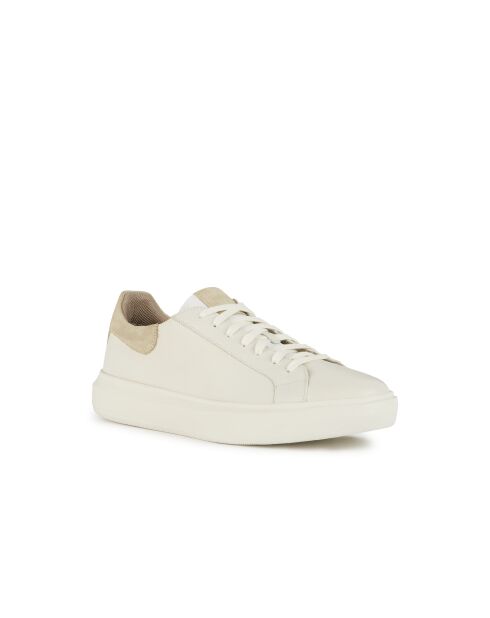 Weiße Sneakers Deiven aus Leder
