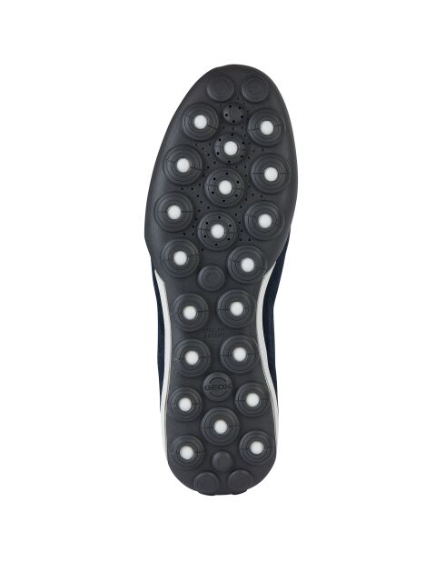 Marineblauwe sneakers van suède Snake 2.0