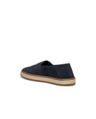 Pantelleria marineblaue Sneakers aus Veloursleder