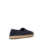 Pantelleria marineblaue Sneakers aus Veloursleder