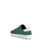 Donkergroen/witte Spherica Ecub-1 suède sneakers