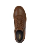 Sneakers Renan bruncotto/marrone scuro in pelle scamosciata