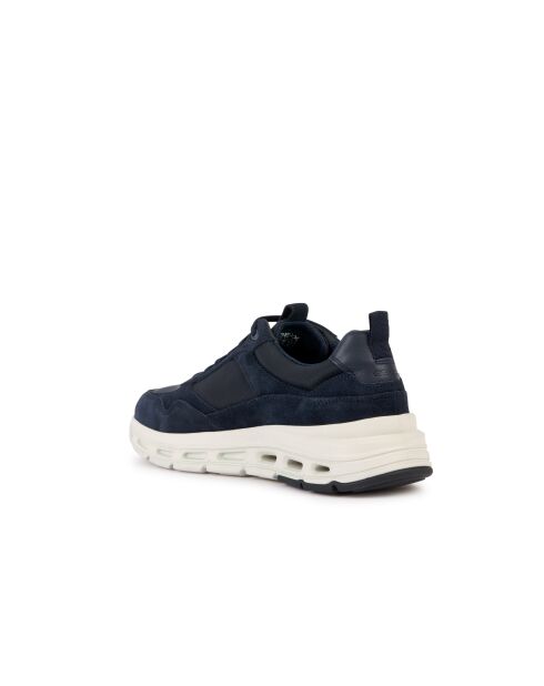 Navyblaue Hoverstream Sneakers aus Veloursleder