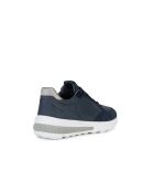 Marineblauwe Spherica Active leren sneakers