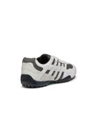 Snake Original suède leren sneakers gebroken wit/donkergrijs