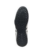 Snake Original suède leren sneakers gebroken wit/donkergrijs