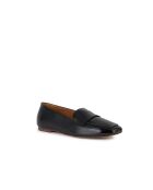Mocassins en cuir Marsilea noirs