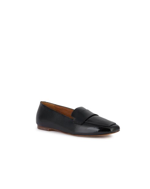 Mocassins en cuir Marsilea noirs