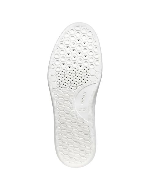 Donkerblauwe sneakers van suède leer van Deiven