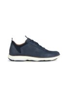 Marineblauwe leren sneakers van Nebula