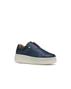 Spherica Ecub-2 marineblauwe leren sneakers