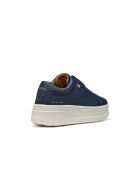 Spherica Ecub-2 marineblauwe leren sneakers