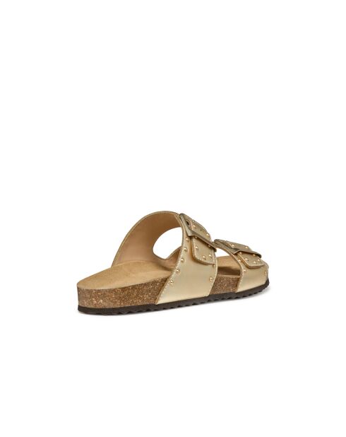 Brionia R lichtgouden sandalen