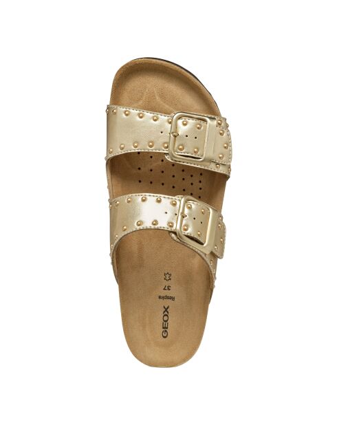 Brionia R lichtgouden sandalen